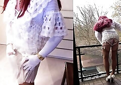 Jizz Flow Compilation - always plugged and in nylon nylons