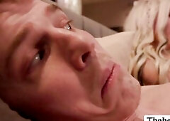 Adira Allure and her spouse Sage Roux take a nap jointly with TS Brittney Kade