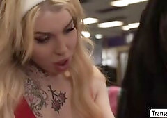 Must ready for the hottest hardcore TS fuckfest yet This in intense action at its finest TS babes know exactly what they want and wont stop until ever