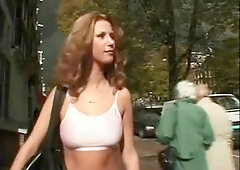 Marvelous tall anal blond