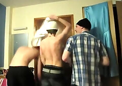 Three Boys Strip