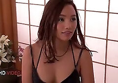 Japanese Beauty Ray's Explicit Sex Session with Black Stockings Delight