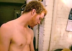 DirtyBoyVideo: Babe Elijah in the underwear quick pumping