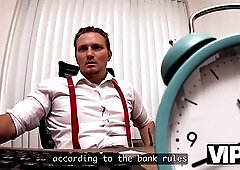 VIP4K. Constricted Snatch Instead Of Cash. Hawt sex with Lily Blossom in office