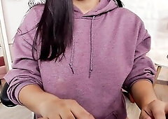 Oily Booty Shake Spectacle – Colombian big beautiful woman Cums Watching Strokes