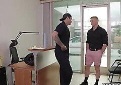 Jayden and Alex gets down to business fucking each other