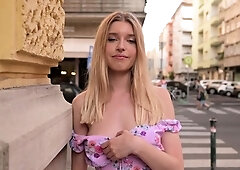 Chubby blonde brianna solo masturbation