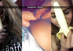 My Amateur Shemale Snapchat  Compilation