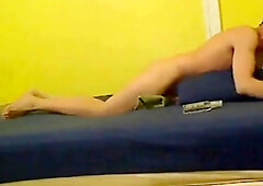 Fleshlight pillow humping cum inside 8