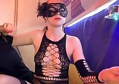 Handjob worship, blond, jerking
