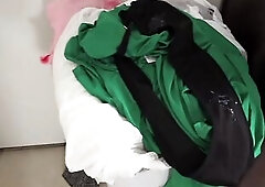 Cheating wife bring home a lot of cum in pants Intentionally