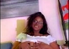 honeynanixo teasing large melons with a quick tease