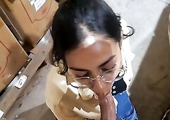 I bang my foreign secretary in my company's warehouse