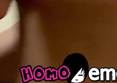 GAY GOTH - Punk youngsters Ryker Madison and Jordan Thomas pulverize in college