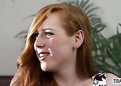 Beautiful shemale Shiri loves anal sex