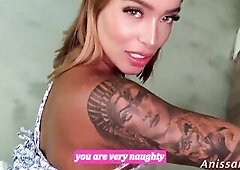 Hot stepmom went from cleaning the abode to draining her stepson's balls. anissamiller