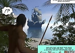 3D gay pirates fucking each other hard
