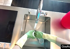 Sage Roux Gets Tight Ass Railed In Fishnet Suit