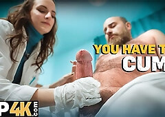 Begging him to fill my pussy with his hot load