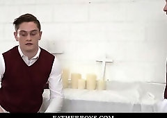 Hot Young Twink Boy Altar Boys Fuck While Playing