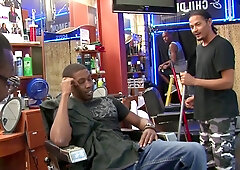 Bbc Addicted Scene 2 Horny Skinny Calie Sweets Enjoys Bukkake At The Hair Salon