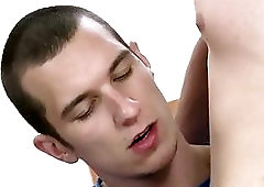 Horny amateur hunk getting fucked hard bareback