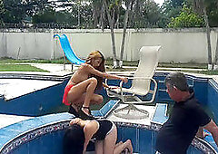 Mom fart slave, foot domination, owk foot slave mistress