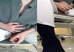 Foot worship, young neighbor, asmr