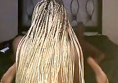 Thick ebony shemale fucks a guy from Baltimore