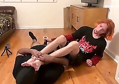 Footjob + Worship
