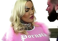 Horny Guy is so excited to fuck Transbabe Nadia Loves butthole