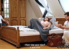 CUCK4K. Dr. Lovegood. Hot sex with Jessie Clark