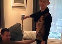 jalifstudio: Shooting Protein Load into Philipp’s Mouth