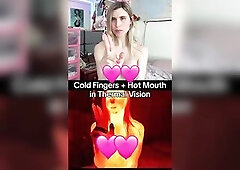 GOONETTE EXPERIMENTS!! Lewd Blond Sucks And Screws!
