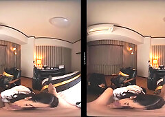 Japanese vr housewives share dark hair sensual pov thrills