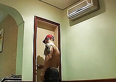 Young Guy Hard Fucking A Granny Tranny Grandmother In The Ass And Mouth