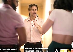 ACCIDENTAL GROUP SEX - Wild Casey Calvert Suggests To Get Group-fucked To Fight Concupiscent Males's Boredom