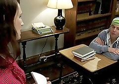 T-Girl teacher anal fucking student