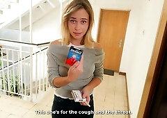 Wife Asked the Neighbour to Bring Medicine. I Screwed Her Oozing Vagina