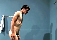 Gay Guy Get's Spanked in the Shower