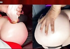 Chained Pawg Rachel Luxe entreats for BBC anal Creampie