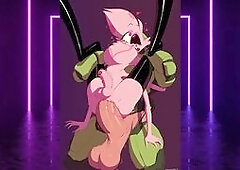 COOM : Master chief x Angel dust