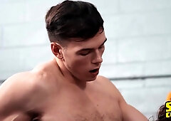 Athletic Clark Reid, Danny Fantasy & Daniel Turn Their Workout Into A Wild