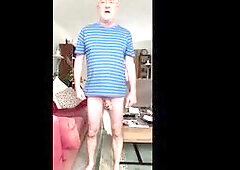 Exposed submissive fag sissy drew does as he is told by master Phil