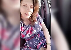 Masturbating with a toy in a parking lot whilst using my mom’s car during Memorial Day weekend. May 2023