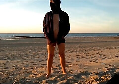 Naked at the beach 2