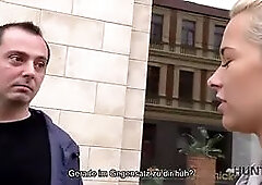 Hunt4k. lady trennt sich von bf und wird von einem reichen fremden gefickt