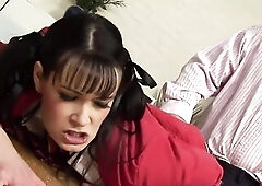 Student Tanya Cox Bangs Her Teacher