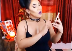 Exotic Strong Filipina Tranny Degrades Bigot Face Pic-B