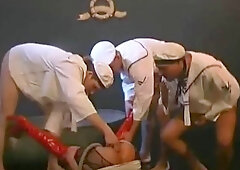 VIVIAN German Nurse sex bondage slave , anal and golden rain: Blowjob, Babe  Blonde Porn